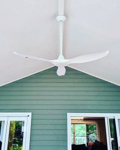 ceiling fan with extension rod